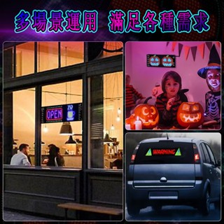 櫥窗柔性屏 【臺灣現貨】 字幕機 柔性屏 LED跑馬燈 LED軟屏 車用 店用 攤販 玻璃 防水 軟屏 遊覽車 車載屏