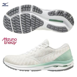 MIZUNO 美津濃 WAVE RIDER 24 WAVEKNIT 一般型女慢跑鞋 J1GD207502 柔軟舒適