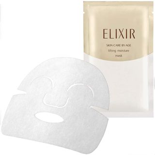 日本直送】資生堂 ELIXIR 怡麗絲爾 彈潤保濕面膜 W 30mL×6枚入｜高密著｜雙重修護