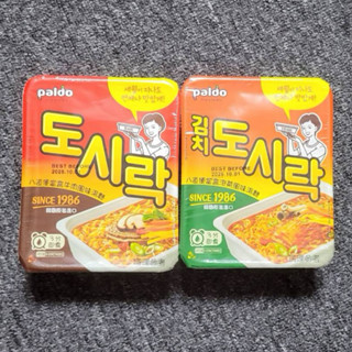 韓國 PALDO 八道 便當盒 牛肉風味湯麵 泡菜風味湯麵 韓國 泡麵86g 效期 2025.10.1