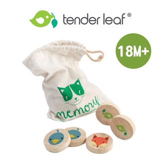美國【Tender Leaf】動物記憶遊戲組 木製玩具 兒童玩具 積木玩具 木質玩具 玩具 木頭玩具｜baby888
