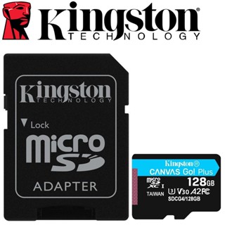 Kingston 金士頓 128G microSDXC TF U3 V30 A2 記憶卡 SDCG4/128GB【現貨】