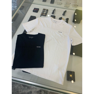 Trend國際精品✨Calvin Klein CK 車縫線條小Logo素面短袖