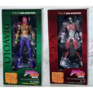 MEDICOS 超像可動 JoJo的奇幻冒險 第五部 迪亞波羅+緋紅之王 可動完成品 東海模型