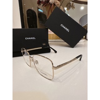 【現貨】麗睛眼鏡 Chanel【可刷卡分期】香奈兒 CH2216J 金色 光學眼鏡 韓系金屬鏡架 香奈兒熱賣款 小香眼鏡