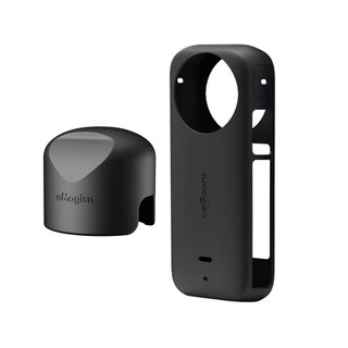【快速出貨有發票】Insta360 X3 矽膠套 矽膠保護套 金屬保護殼 保護邊框 鏡頭蓋 aMagisn阿邁
