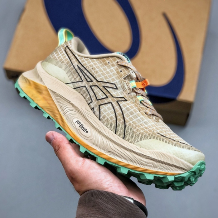 免運 Asics Gel-Trabuco Max3 跑步鞋 米色 運動鞋 通勤鞋 減震緩震 1011B800-020