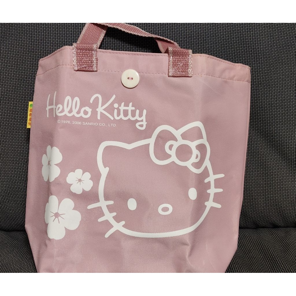 全新未使用，國泰產險，hello kitty防水提袋