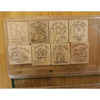 Stampin up! Nice and Easy Notes 美國品牌 木頭印章 DIY手做卡片