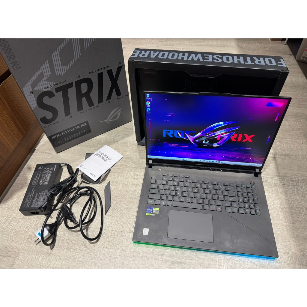 ASUS ROG G834JZ I9-13980HX 32G 1T RTX4080 電競筆電 二手筆電 遊戲筆電
