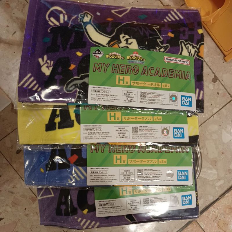 全新現貨 我的英雄學院 文化祭 毛巾 小賞 H賞 耳郎 瀨呂 上鳴 八百萬 犯罪紳士 拉布拉霸 葉隱 透 飯田 青山