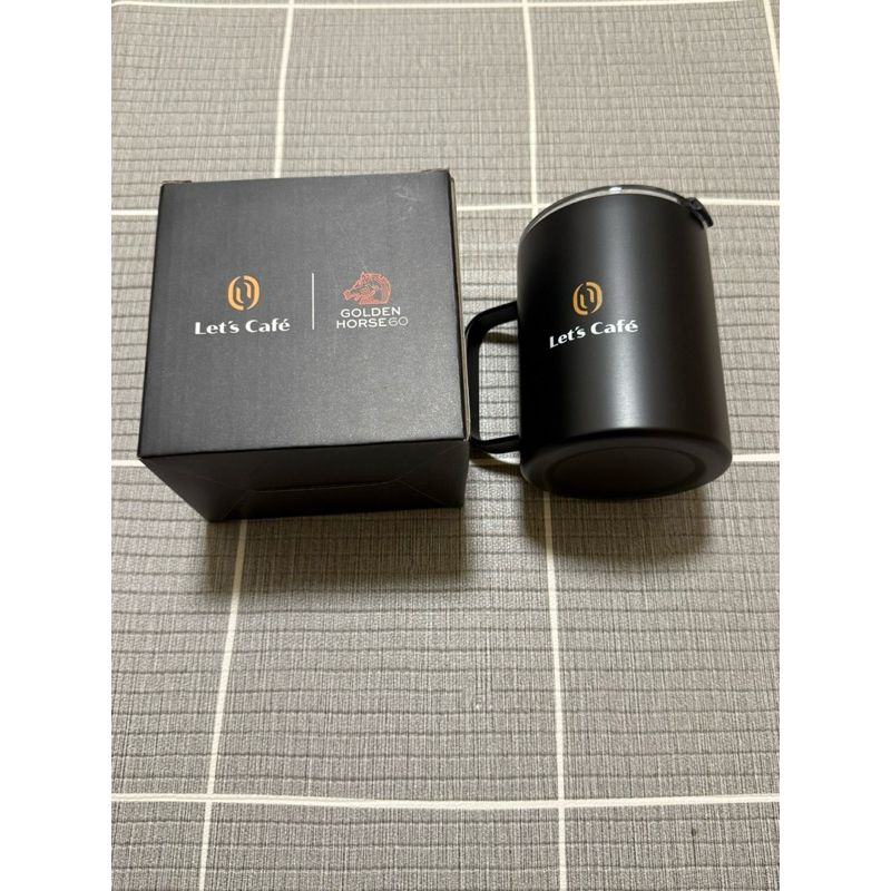 不鏽鋼杯 有蓋不鏽鋼杯 全家 Let's Café 金馬60 聯名不鏽鋼杯