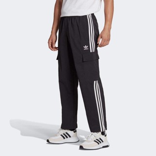 ADIDAS 長褲 3S CARGO PANT 黑色 工裝 休閒褲 男 HR3364