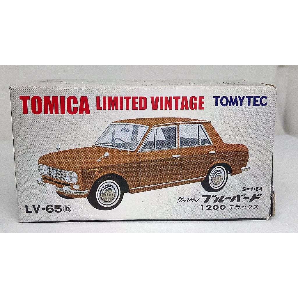 外盒瑕疵 TOMY TOMICA TOMYTEC 2008 LV-65b 日產 DATSUN BLUEBIRD 1200
