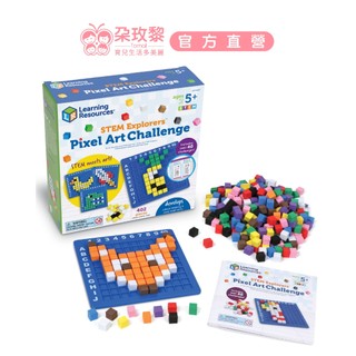 美國Learning Resources 兒童益智教具 畫素方塊玩藝術【朶玫黎官方直營】