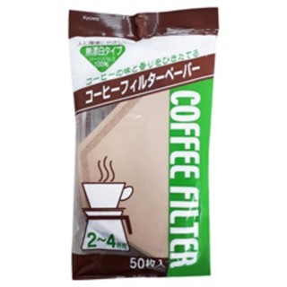 日本 協和紙工 無漂白咖啡濾紙50入