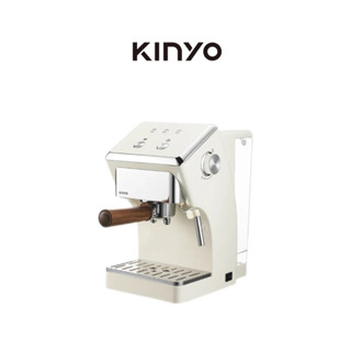 【KINYO】半自動義式奶泡咖啡機 1.6L (CMH)咖啡機 泡咖啡 1.6L水箱 可拆水箱 蒸氣奶泡管 沖泡咖啡機