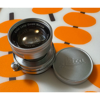 Leica summicron 50mm f2 縮頭，前玉鍍膜有刮傷