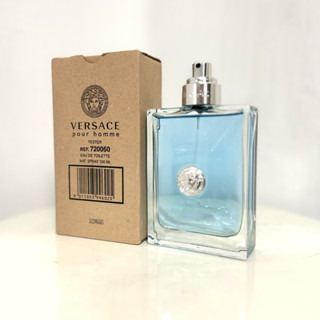 附發票 Versace Pour Homme 凡賽斯經典男性淡香水 100ml TESTER