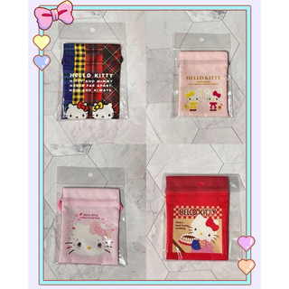 HELLO KITTY束口袋 收納包 化妝包 萬用包 棉棉包 收納