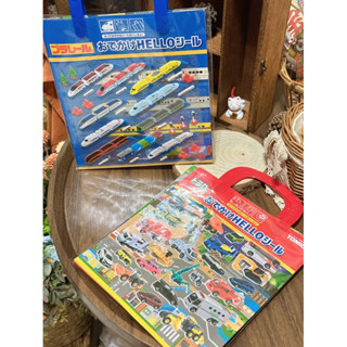 現貨 日本 Kamio TOMICA 多美小汽車 道路貼紙組 工程車 消防車 挖土機 救護車 新幹線