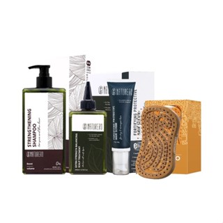 【植淨林】強健洗髮精400ml任1入+頭皮淨化液200ml+修護髮絲精華50G /輕盈有感髮絲精華油100ml+贈活氧梳