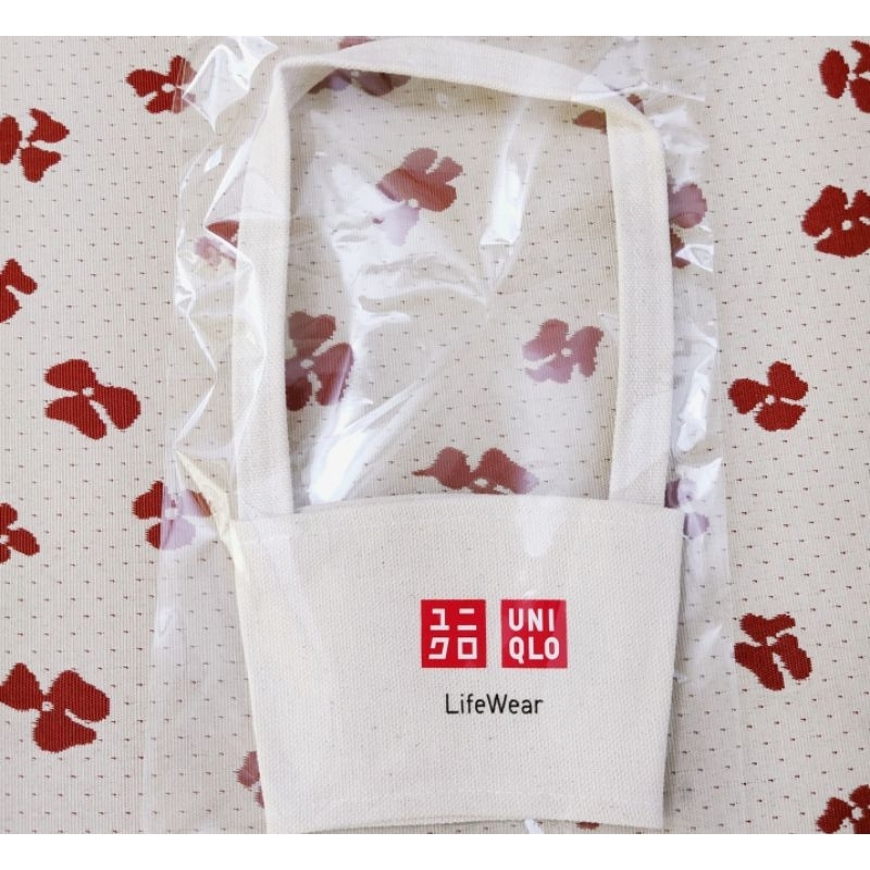 全新Uniqlo 飲料杯袋提袋