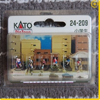 KATO 24-209 小學生(1/150 N規鐵道人形人物場景情景造景微型縮小袖珍手作模型)亞歐市集