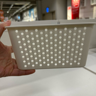 IKEA代購-置物籃--日式儲物盒/收納盒/簡約/白色收納籃子/居家生活/塑膠籃/置物盒