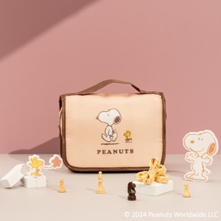 SNOOPY 盥洗收納包(史努比 旅行包 化妝包 輕巧 好收納 防潑水 多功能)