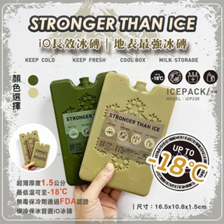 iO長效保冰磚 保冷劑 冰磚 FDA、SGS認證 iCP220 / iCP420 三入組【露營狼】【露營生活好物網】