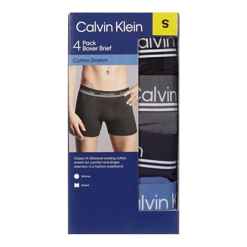 Costco好市多 Calvin Klein 男彈性內褲3入組 #1259326 男內褲 四角褲 平口褲 CK