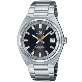 【CASIO】卡西歐 EDIFICE 藍寶石賽車運動錶-黑 EFB-109D-1A 臺灣卡西歐保固一年