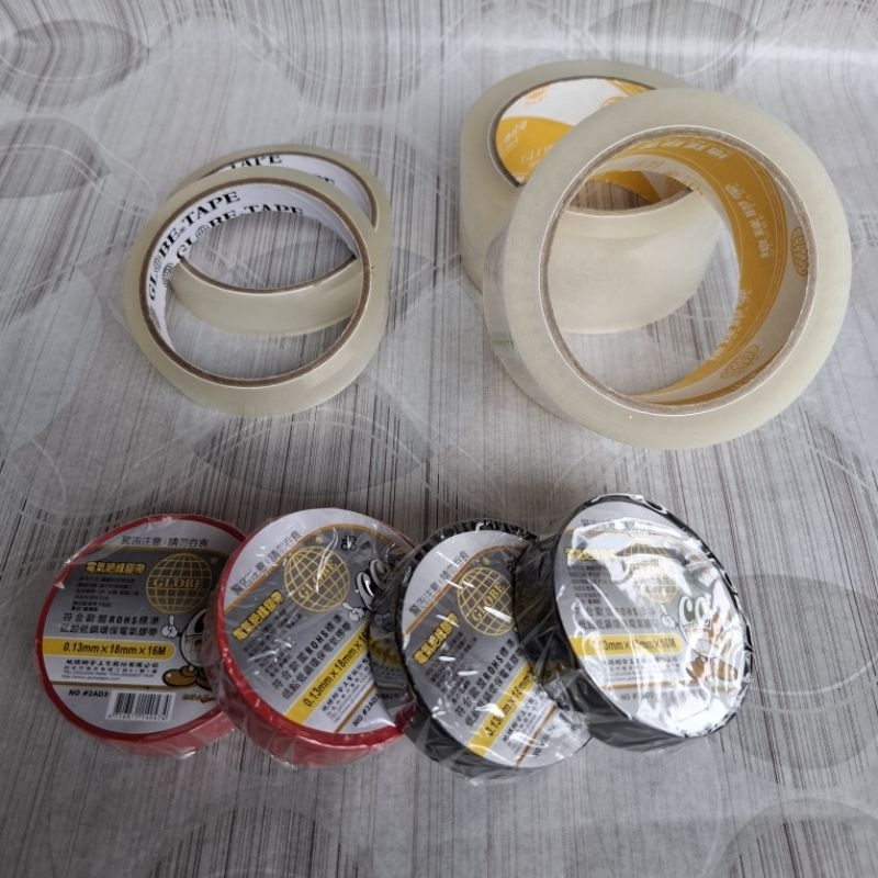 地球牌膠帶 OPP膠帶.透明膠帶  封箱膠帶 電器絕緣膠帶 電火布 2吋膠帶切割器  斗六現貨