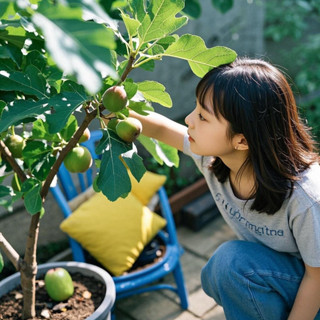 （快速出貨）四季無花果種子 （波姬紅巨無霸紅皮黑皮黃皮本土無花果）多年生耐熱水果種子懶人新品種特大果陽臺盆栽