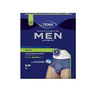 TENA添寧 玩色敢動褲 男用 丹寧藍 S/M (褲型成人紙尿褲/復健褲/玩色褲)