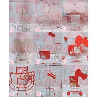 ♥小玫瑰日本精品♥ 現貨 Hello Kitty美樂蒂 多層格 萬用架 菜刀架 砧板架 餐巾紙架 隔熱鍋架 盤子架 杯架