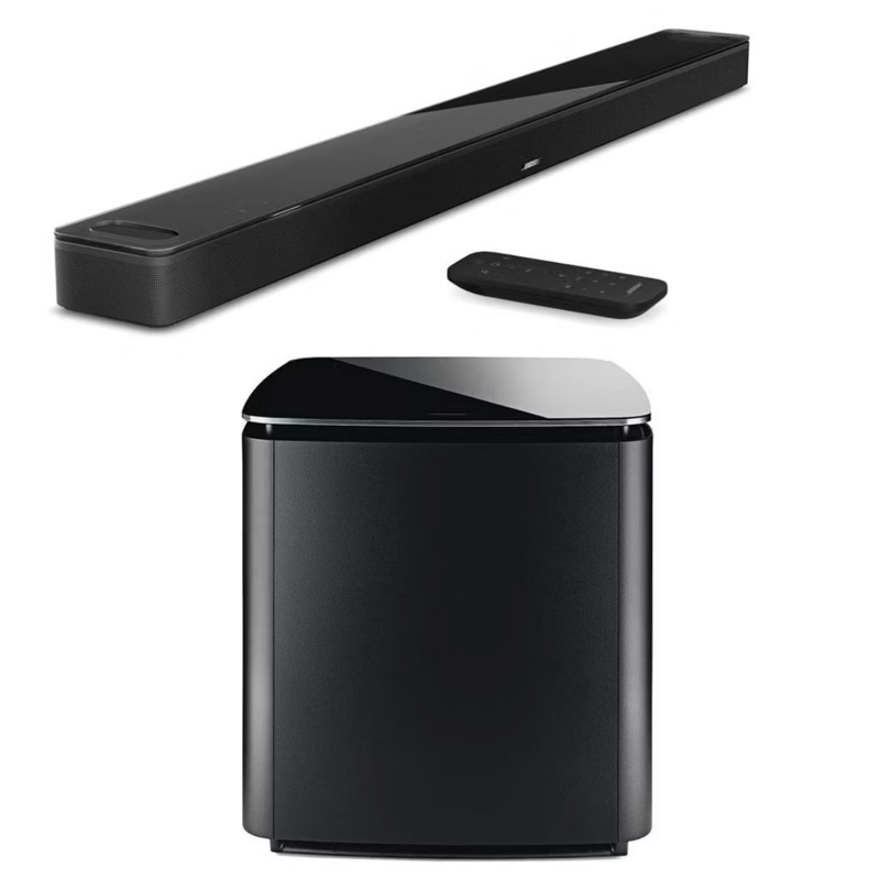 Bose soundbar 900 頂級揚聲器 +Bass Module 700 無線低音箱 黑 台灣公司貨