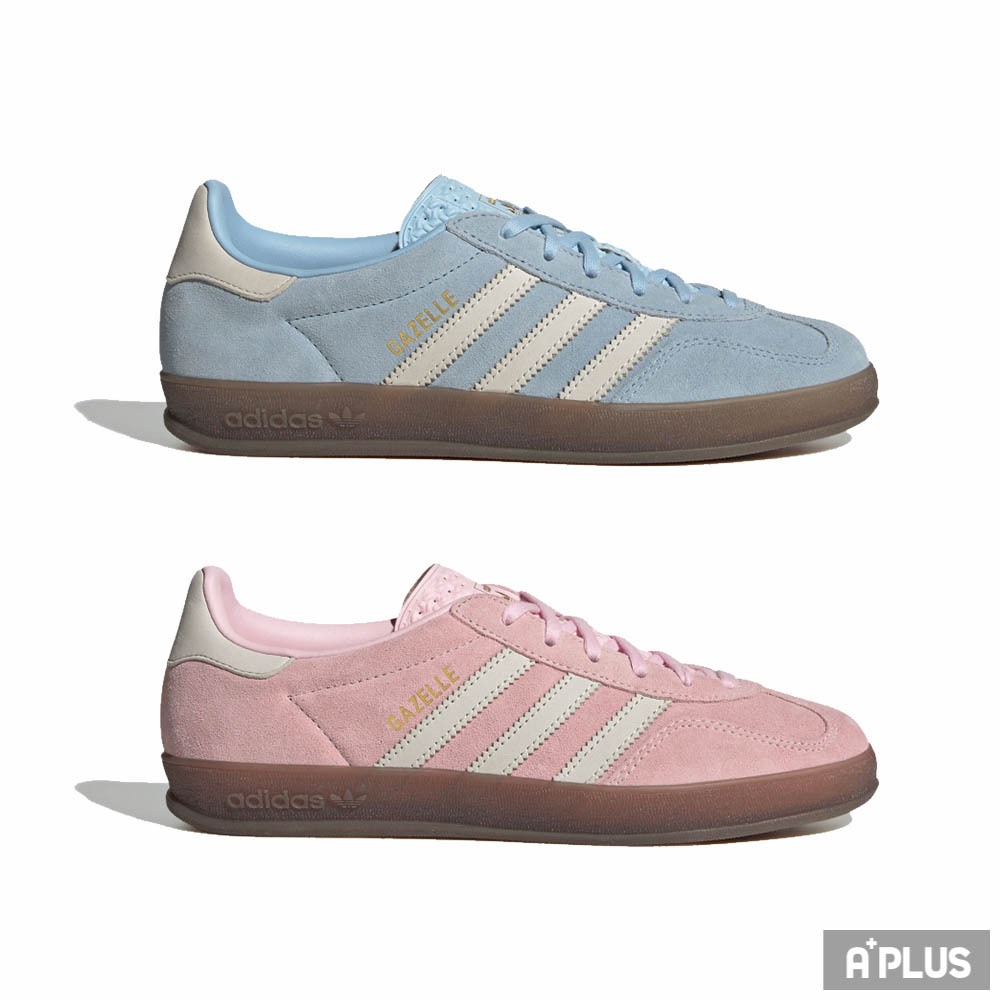 Adidas 愛迪達 女 GAZELLE INDOOR W 休閒鞋 運動鞋 - JI2717-JI2716