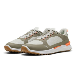 厚EVA 舒適好走款!! PUMA IGNITE ElevateX 男無釘高爾夫鞋-軍綠色 #31022103