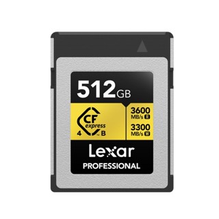Lexar Professional Gold CFexpress 4.0 Type B 【宇利攝影器材】512GB卡
