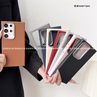 簡約素皮紋防摔手機殼 紅米note11pro+ 紅米 note10S note10pro note9 note9T 9T