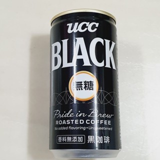 單罐 UCC BLACK 無糖 黑咖啡 185g 咖啡