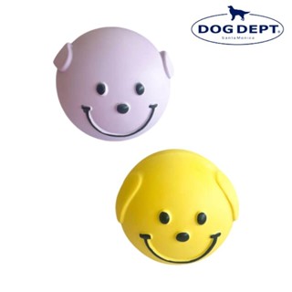【你和我的狗】 日本 DOG DEPT 笑臉狗 乳膠玩具 寵物玩具 【現貨】 狗狗玩具 貓咪玩具 狗玩具