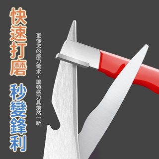 (臺灣現貨)多功能戶外磨刀器 園林果枝刀剪磨刀石 便攜式手持磨刀神器 開刃工具