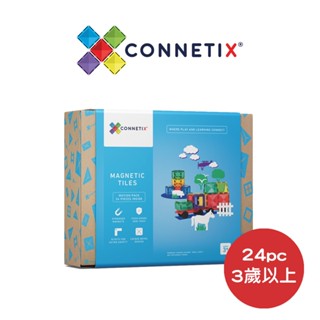 澳洲【Connetix】彩虹磁力積木 - 磁力車組 24pc 磁力片 益智積木 磁力積木 積木｜翔盛國際 baby888