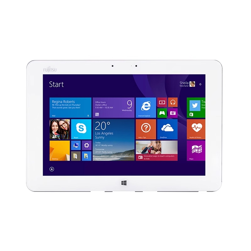 5Cgo.【樂趣購】Fujitsu/富士通Q584 10吋平板電腦二合一windows10吋筆電壓感電容筆二手t6408