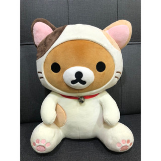 拉拉熊 懶懶熊 rilakkuma 招財貓拉拉熊 35公分高 娃娃 玩偶