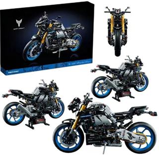 免運熱銷🔥相容樂高 積木【顆粒數1478】YAMAHA MT-10SP拼裝模型積木玩具 積木機車 重機模型 禮物 送禮
