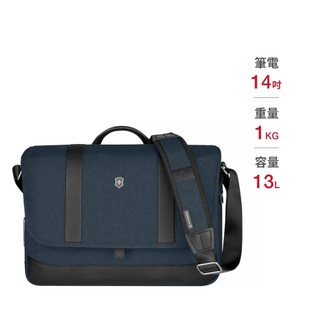 VICTORINOX 瑞士維氏 ARCHITECTURE URBAN2 郵差包 藍色 (612673)